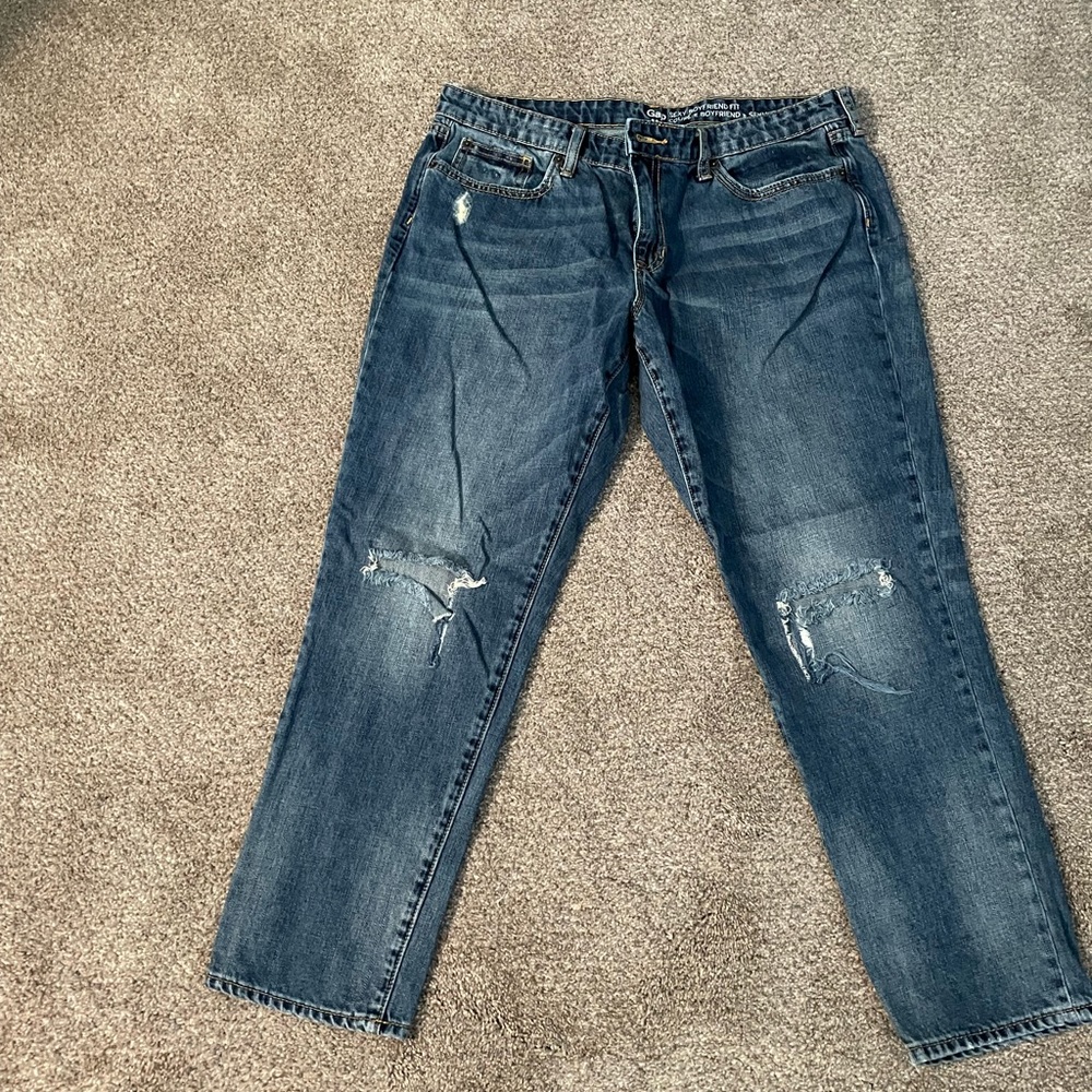 Gap Denim Sexy Boyfriend Fit Size: 12/31R